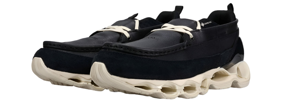 Mizuno Wave Prophecy Moc GORE-TEX 黒白 Mizuno Wave Prophecy Moc Gore-Tex Black Off-White Men's