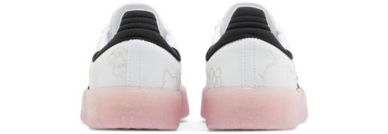 HELLO KITTY X ADIDAS ORIGINALS SAMBAE "WHITE BLACK CLEAR PINK" IG4450 KICKSCROWD HELLO KITTY X ADIDAS ORIGINALS SAMBAE "WHITE BLACK CLEAR PINK" IG4450 KICKSCROWD