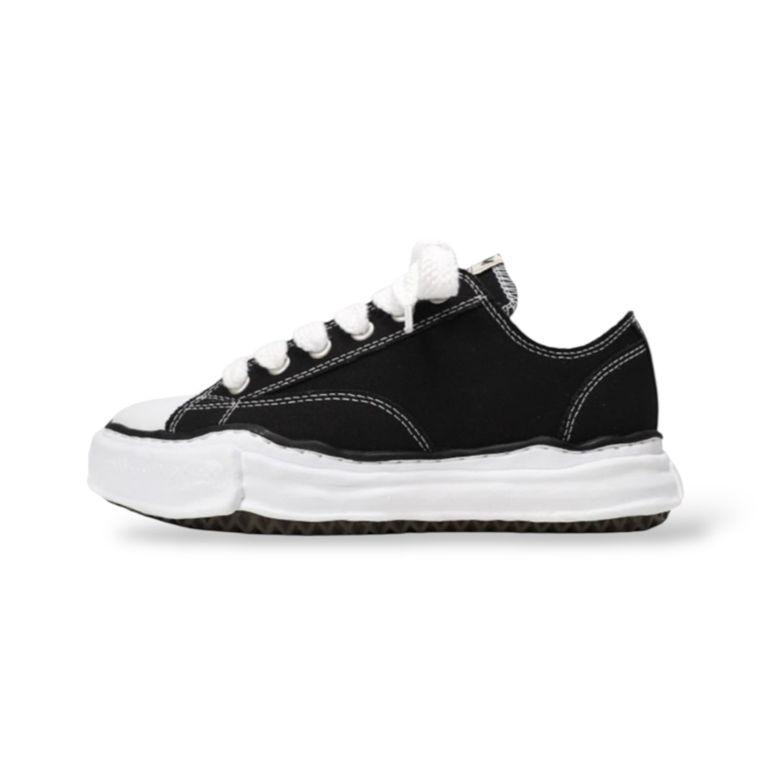 MAISON-MIHARA-YASUHIRO-PETERSON-OG_-SOLE-CANVAS-LOW-A01FW702-SIDE